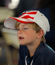 Boy In Patriotic Hat